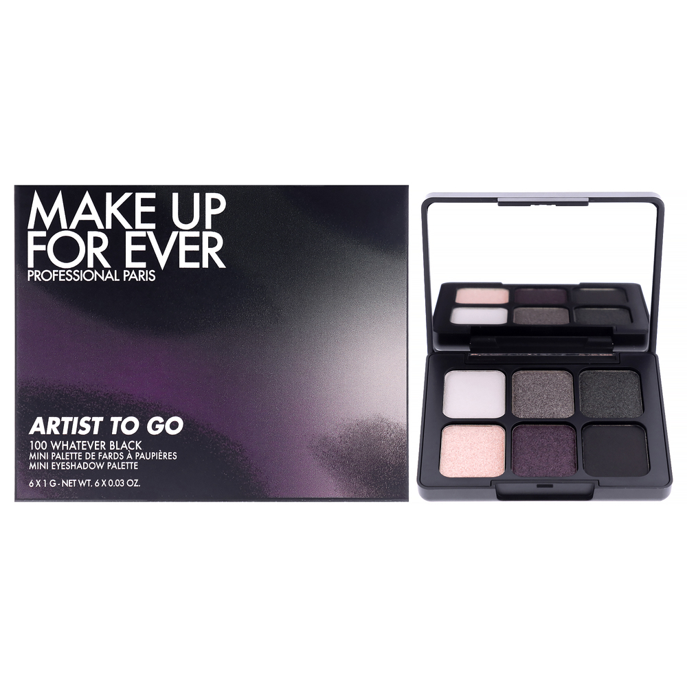 Artist To Go Mini Palette - 100 Whatever Black by Make Up For Ever for